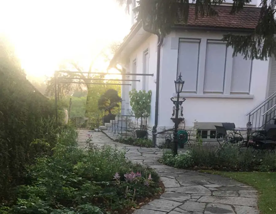 Aussenansicht der Praxis Atelier Be-weg-ung in Feuerthalen